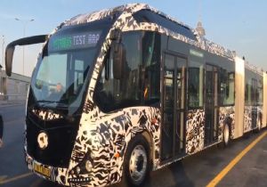 İstanbul a Yeni Nesil Yerli Metrobüs...