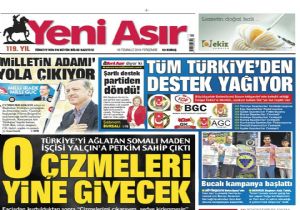 GAZETECİYE SAHİP ÇIKMAYAN BAŞKANA TEPKİ