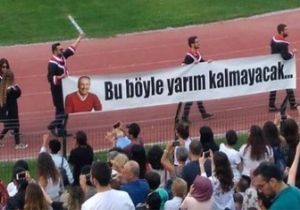 ODTÜ deki Pankartlara Jet Soruşturma