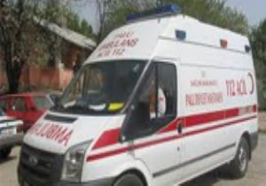 Ambulans ŞoföründenBakanlık Önünde Eylem