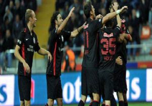 G.SARAY, KAYSERİ DE 3 PUANI 2 GOLLE ALDI