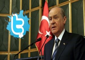 Bahçeli Twitter dan Bombaladı!