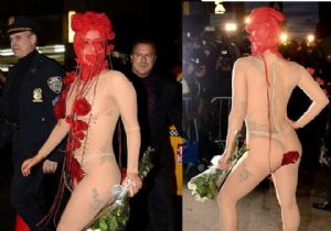 LADY GAGA NIN KAFAYI YEDİĞİNİN RESMİ!