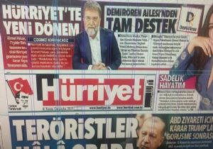 Hürriyet Ahmet Hakan ı Böyle Duyurdu