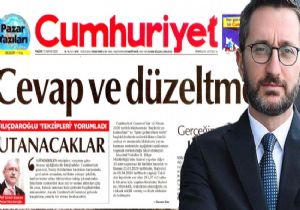 Cumhuriyet e 3 Ayrı Tekzi pCezası