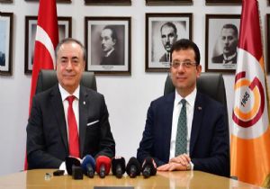 İmamoğlu ndan Galatasaray a Destek