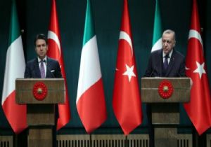 Erdoğan ve Conte den Ateş Kes Çağrısı
