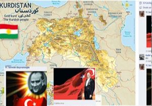 ATATÜRK FOTOĞRAFLI KÜRDİSTAN HARİTASI!