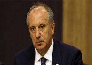 Flaş...Muharrem İnce den İlk Açıklama