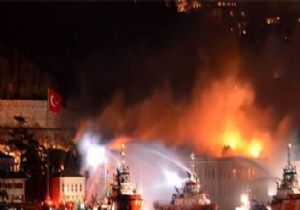 GALATASARAY ÜNİVERSİTESİNDE YANGIN!