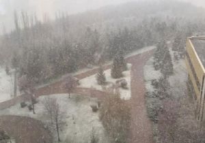 Ankara da Kar Sürprizi