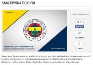 Fenerbahçe den Tarihi Rest!