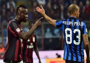 Melo ilk Maçında Balotelli ile Kapıştı