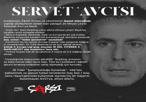 Çarşı, Abdullah Avcı ya Savaş Açtı!