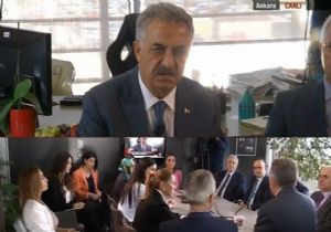 AK Parti den CNNTürk e Teşekür Ziyareti