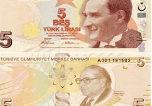 5 LİRALIK BANKNOTLAR MORARACAK!