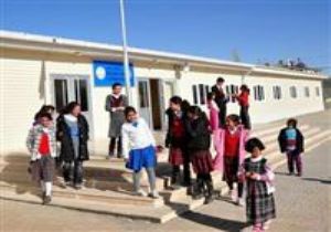 PREFABRİK OKULLAR HİZMETE AÇILDI