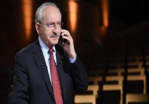 Kılıçdaroğlu ndan Geçmiş Olsun Telefonu