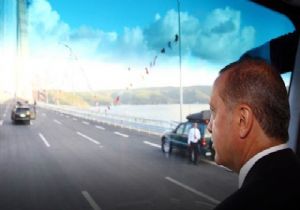 3. Köprüsüden İlk Geçiş Erdoğan dan 