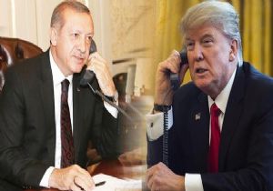 Trump tan, Erdoğan a tebrik telefonu