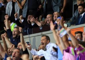 Başakşehir e Erdoğan Desteği