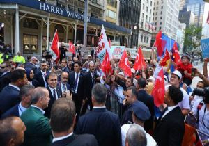 Erdoğan, ABD de Böyle Karşılandı