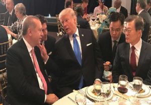  Erdoğan ile Trump Bir Araya Geldi