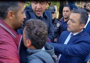 Meclis Kapısında Arbede!