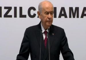 Bahçeli: MHP nin Oy Oranı 18,81 dir