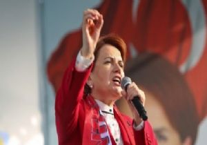 Akşener in Mitinginde Şok