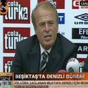 BEŞİKTAŞ, MUSTAFA DENİZLİ İLE 1 YILLIK SÖZLEŞME İMZALADI