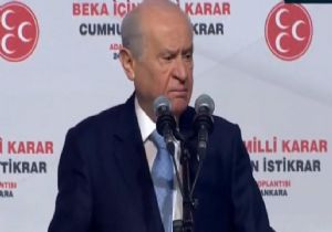 Bahçeli den İYİ Parti Çıkışı