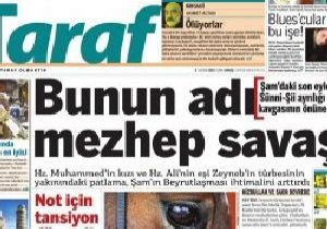 TARAF IN MANŞETİNDE ŞOK HATA