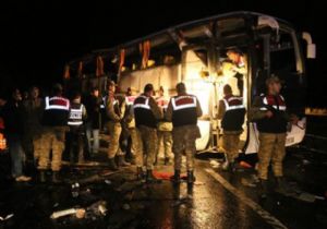 Sivas ta Polis Otobüsü Devrildi,3 Şehit!