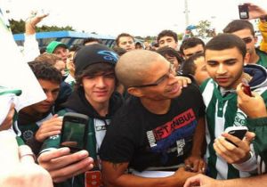 ALEX E BREZİLYA DA COŞKULU KARŞILAMA