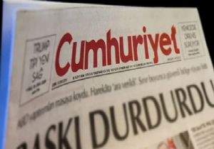 Cumhuriyet Çalışanlarından Sert Tepki