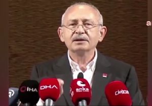 Kılıçdaroğlû ndan RTÜK e  Sansür Tepkisi