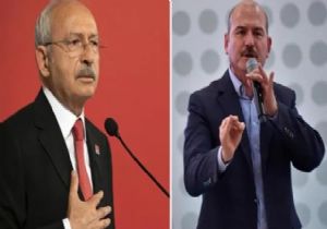 Kılıdaroğlu na Soylu dan Sert Tepki!