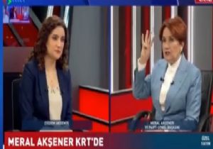 Akşener den KRT de Flaş Açıklamalar