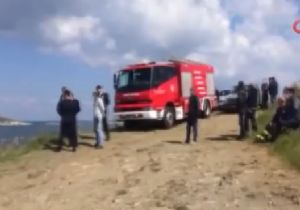 İzmir de Askeri Eğitim Uçağı Düştü