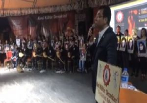 İmamoğlu,Madımak Anmasında Türkü Söyledi
