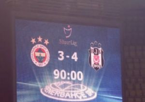 Beşiktaş tan Fenerbahçe ye Gönderme!