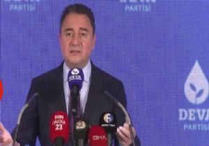 Ali Babacan ın A Takımı Belli Oldu