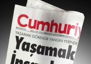 Cumhuriyet Gazetesi nde Deprem