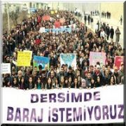  DERSİM DE BARAJLARA HAYIR  YÜRÜYÜŞÜ!