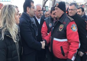  İmamoğlu, Elazığ da Deprem Bölgesinde