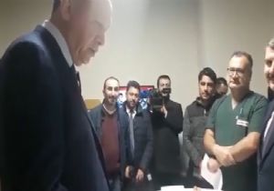 Depremzede Anneye Erdoğan Desteği
