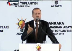 ERDOĞAN,  ANKARA ADAYLARINI AÇIKLADI
