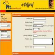 PTT DEN ELEKTRONİK TELGRAF HİZMETİ