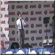 AKP LİLERE MİTİNGDEN ÖNCE  EVET PROVASI 